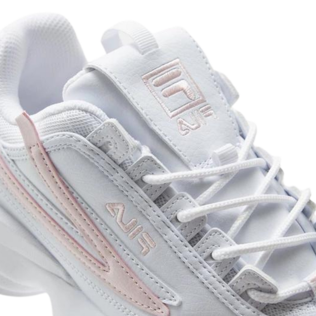 Fila Disruptor II EXP Junior White Pink Trainers