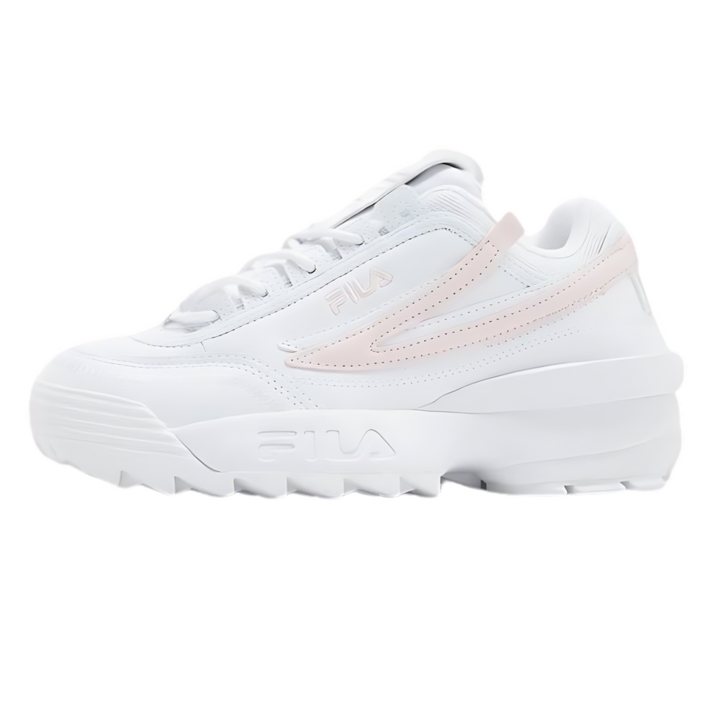 Fila Disruptor II EXP Junior White Pink Trainers