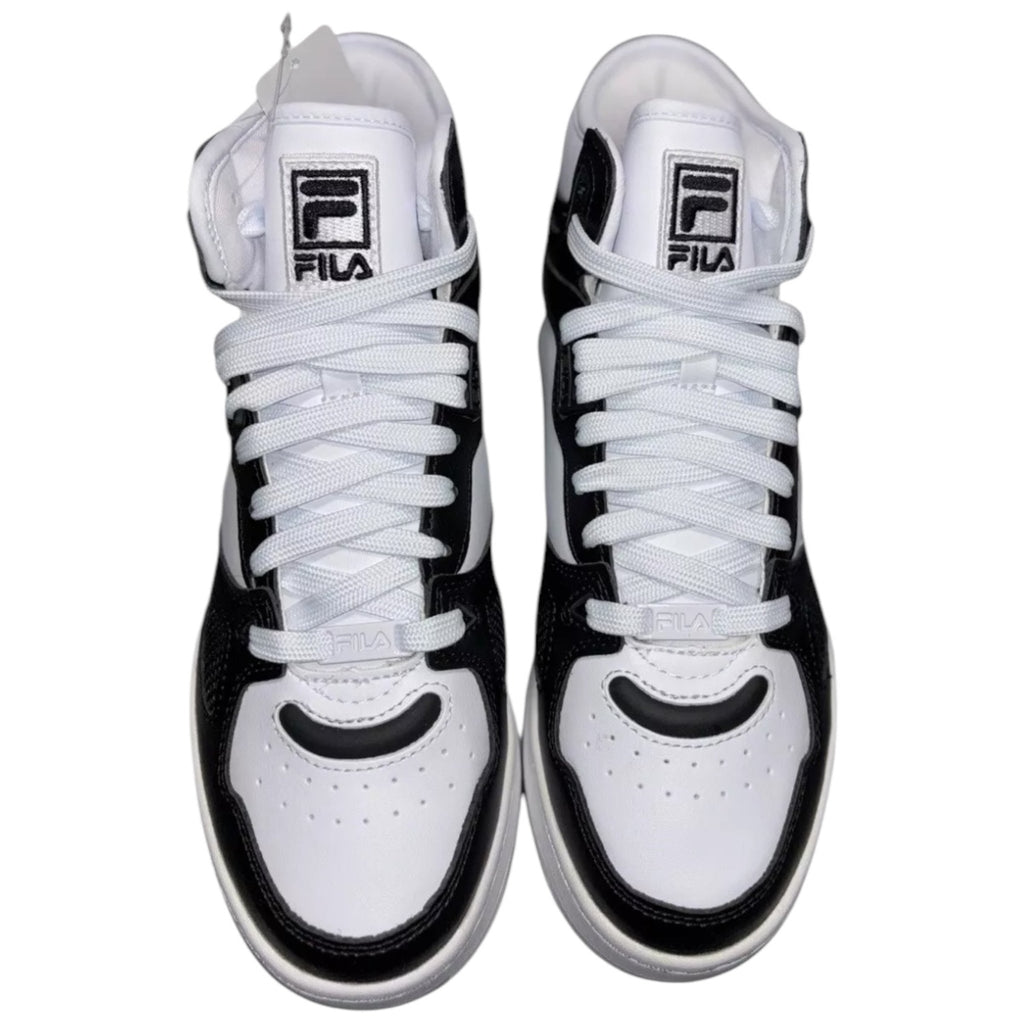 Fila Teratach 600 Mid White / Black Trainers - Junior Size UK 4.5