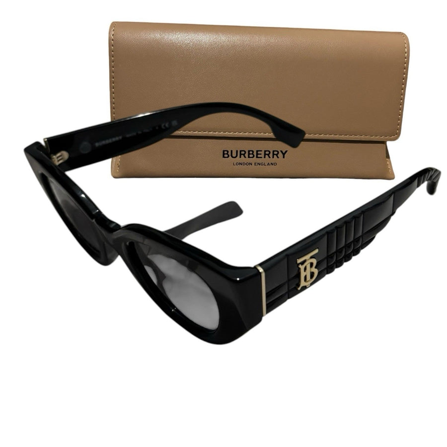 Burberry Meadow Sunglasses Black Grey Lenses