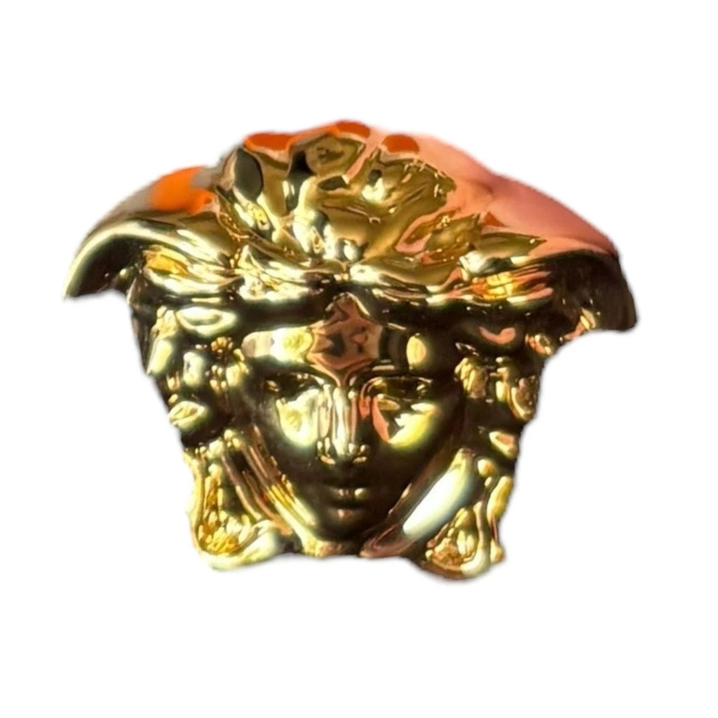Versace La Medusa Gold Brass Ring