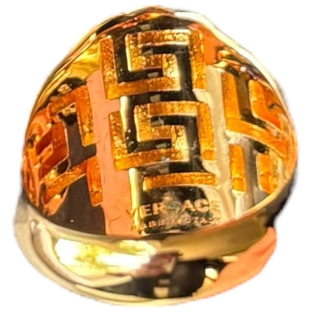 Versace La Medusa Gold Brass Ring