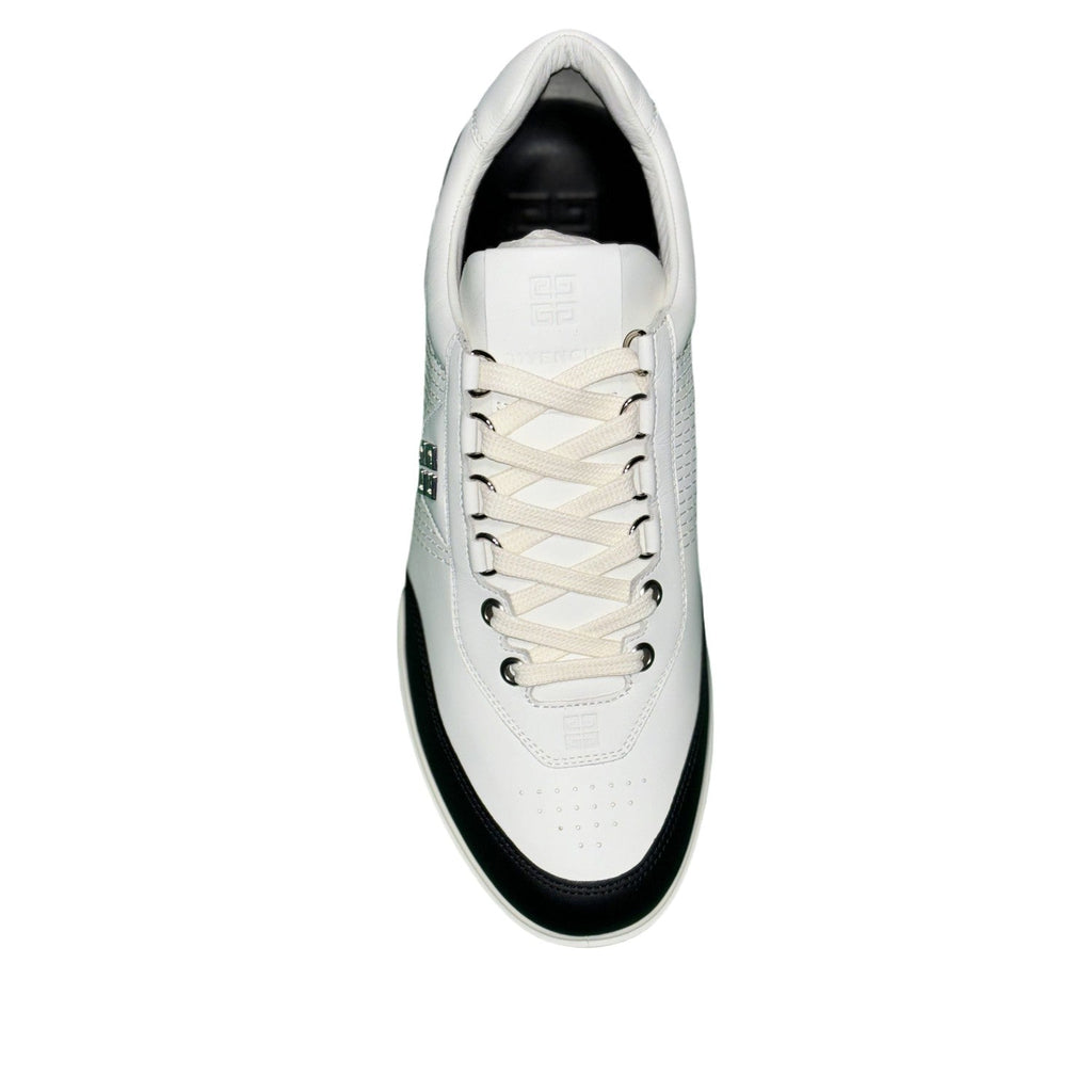 Givenchy G4 Men's Low-Top Leather Trainers Black White