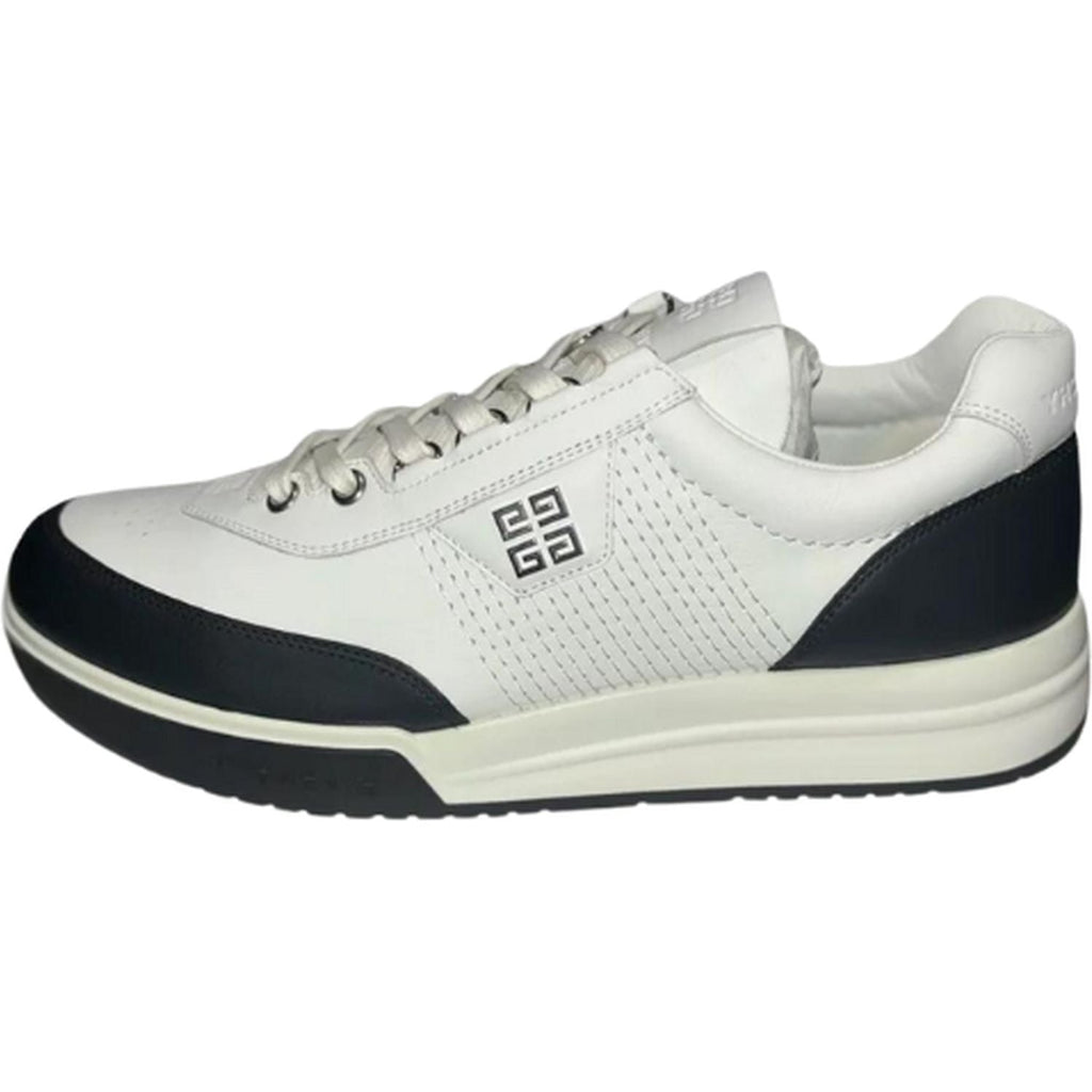 Givenchy G4 Men's Low-Top Leather Trainers Black White