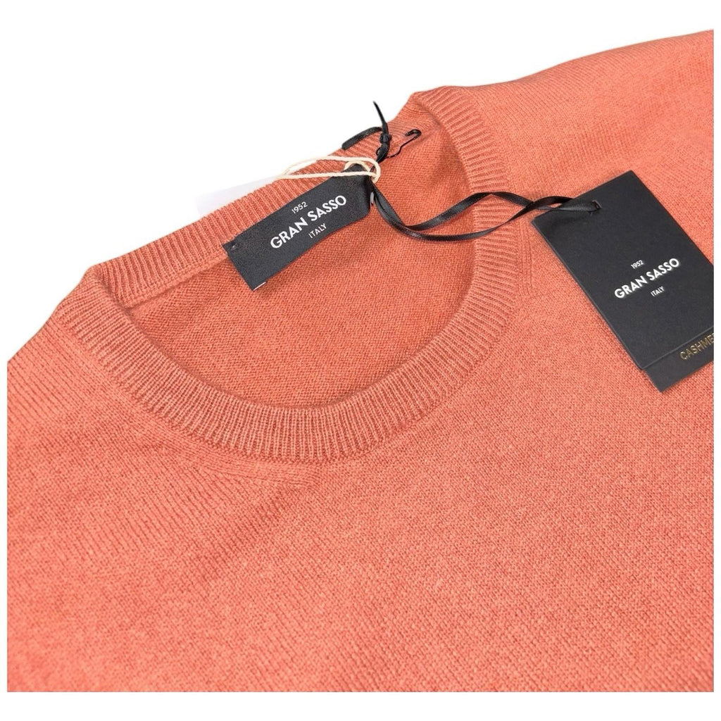 Gran Sasso Round Neck Cashmere Sweater