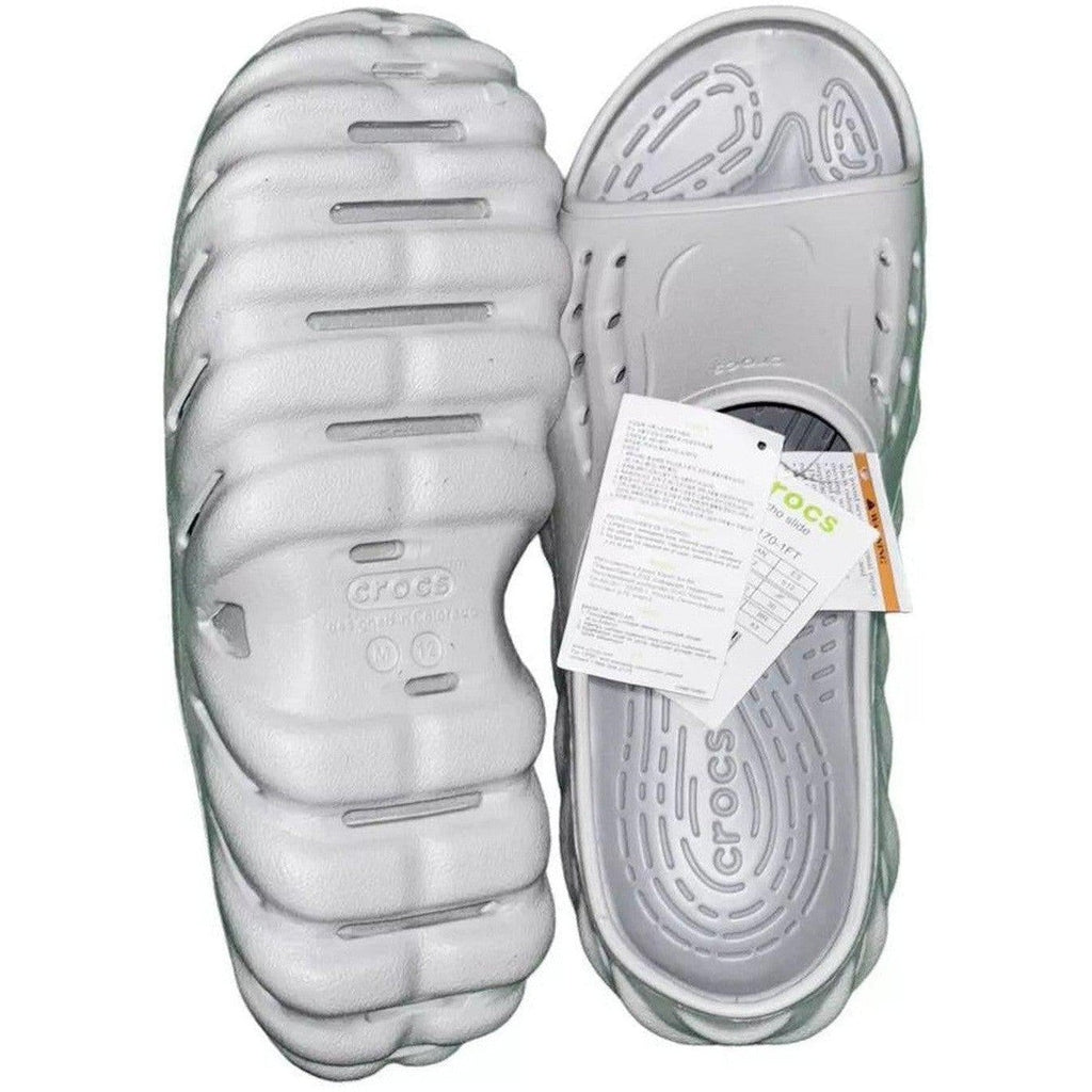 Grey Crocs Echo Men's Slides