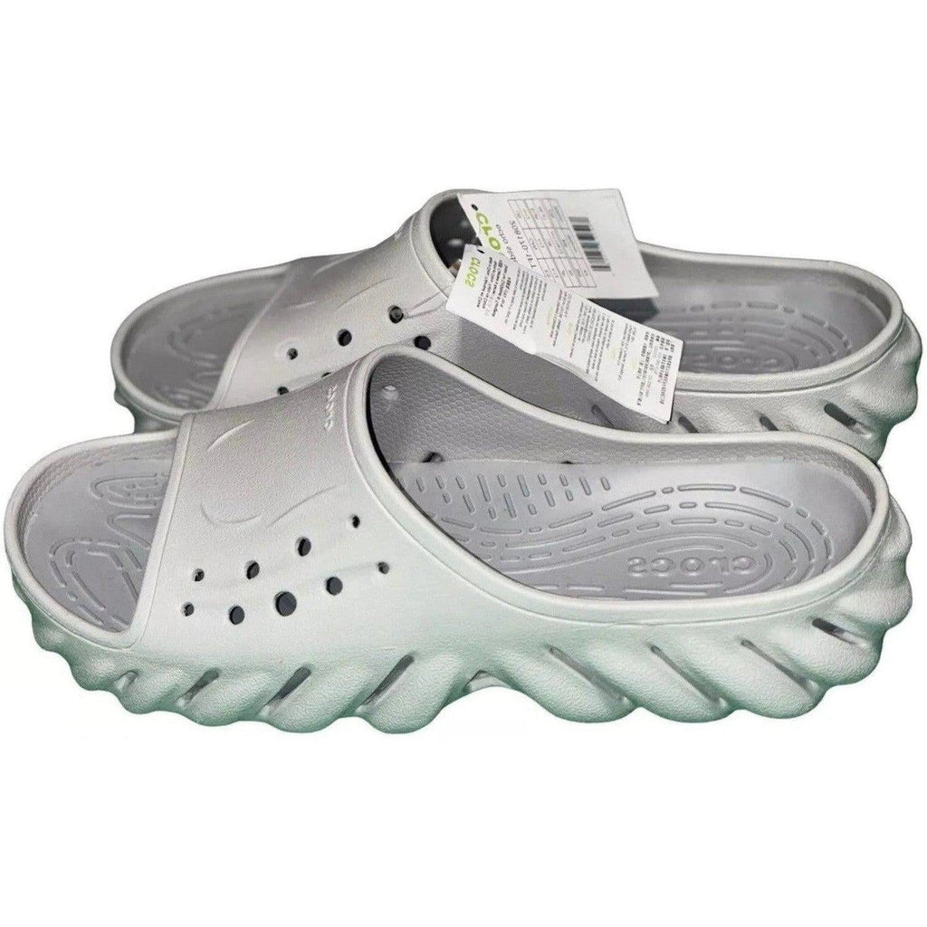 Grey Crocs Echo Men's Slides