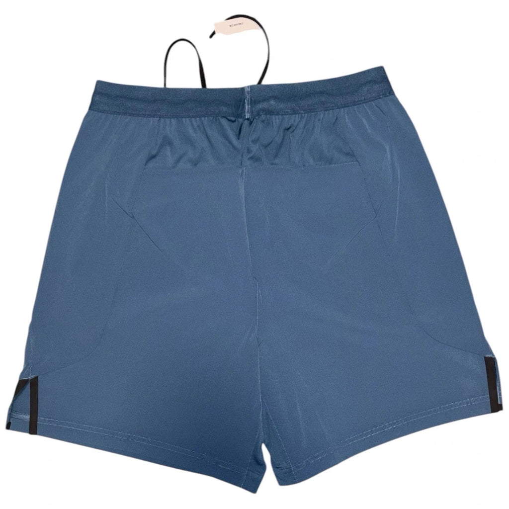 Men's Blue Slim-Fit Stretch-Recycled Polyester Shorts