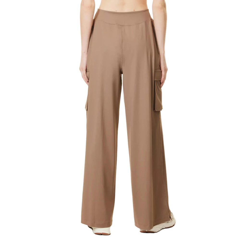 Gymshark x Leana Deeb Brown Wide-Leg Pants