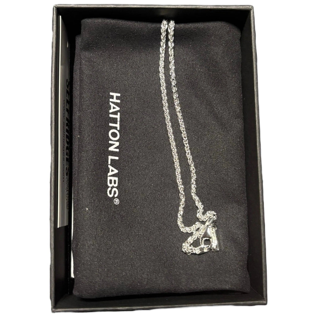 Hatton Labs Classic Rope Sterling Silver Necklace