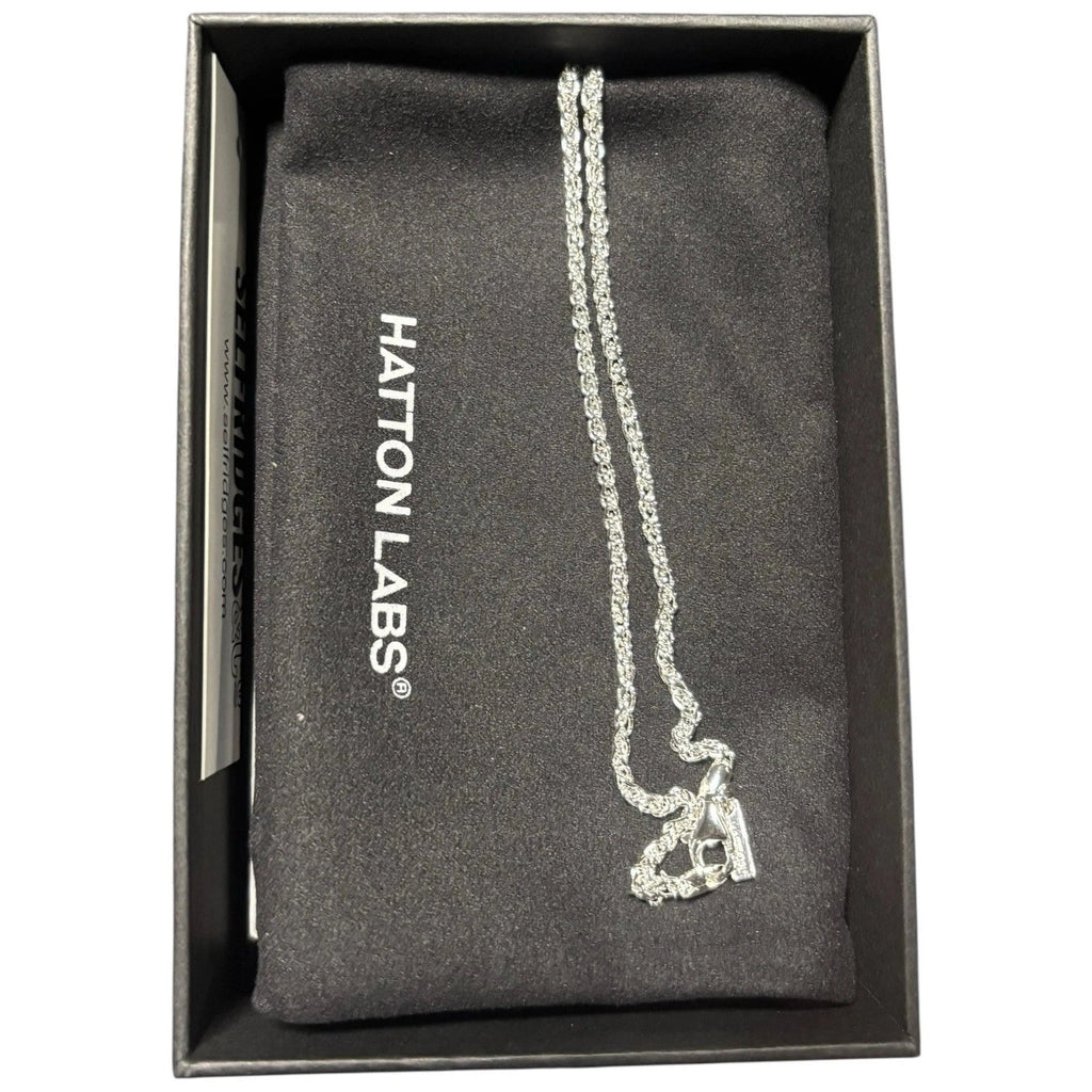 Hatton Labs Classic Rope Sterling Silver Necklace