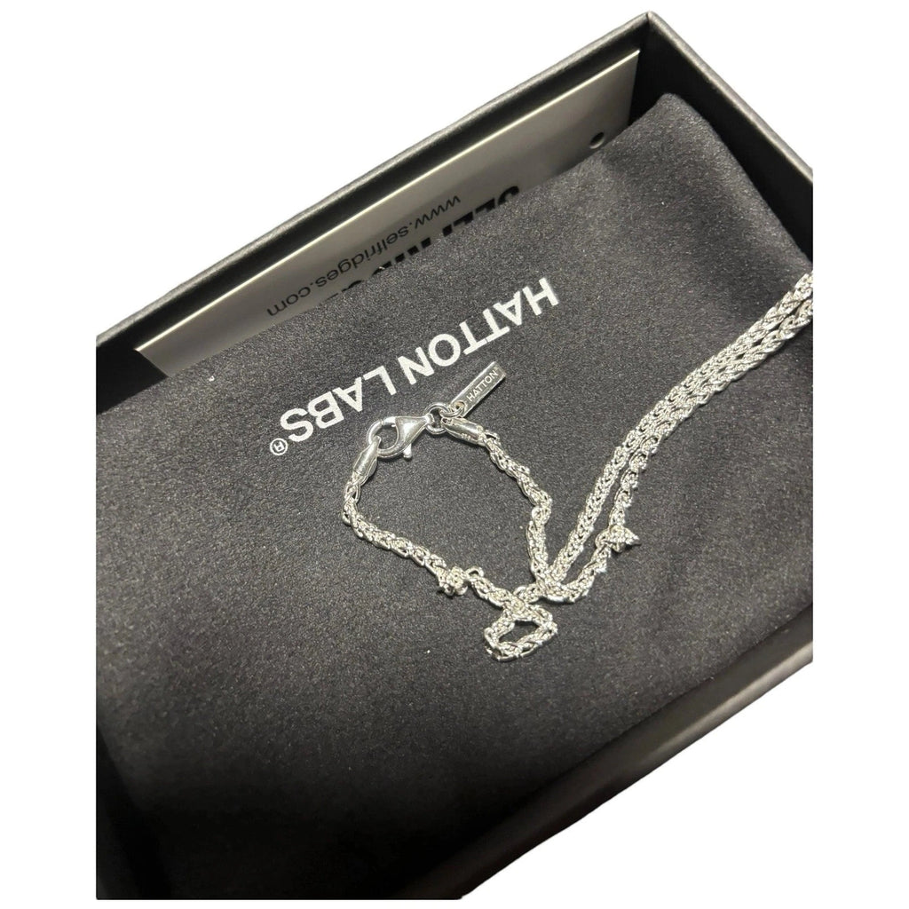 Hatton Labs Classic Rope Sterling Silver Necklace