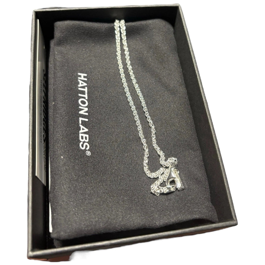 Hatton Labs Classic Rope Sterling Silver Necklace