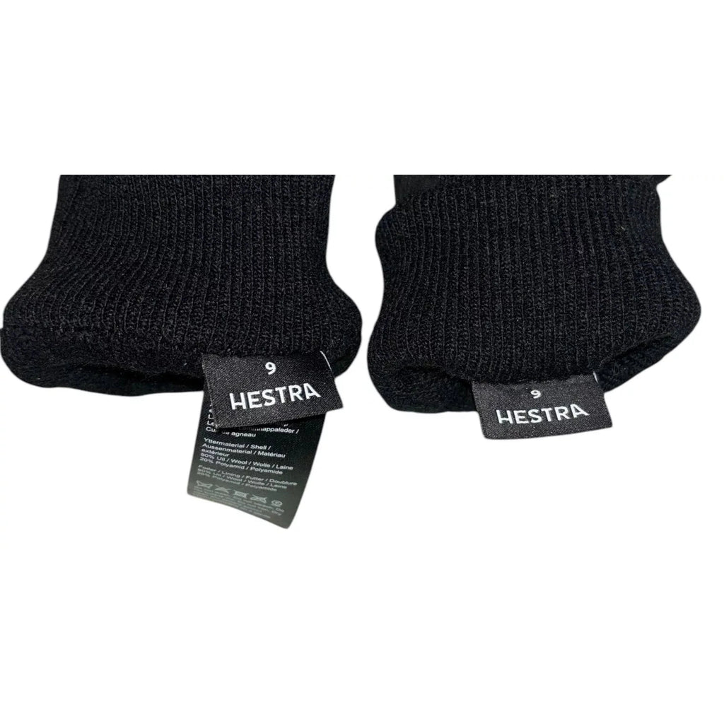 Hestra Men’s Black Sheep Leather Suede Gloves