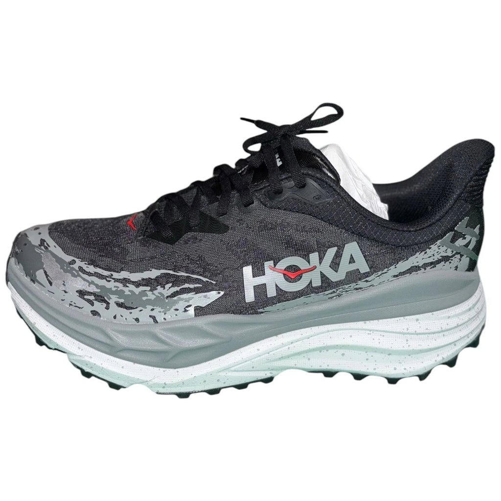 Men Hoka Stinson 7 Trail Running Shoes Grey