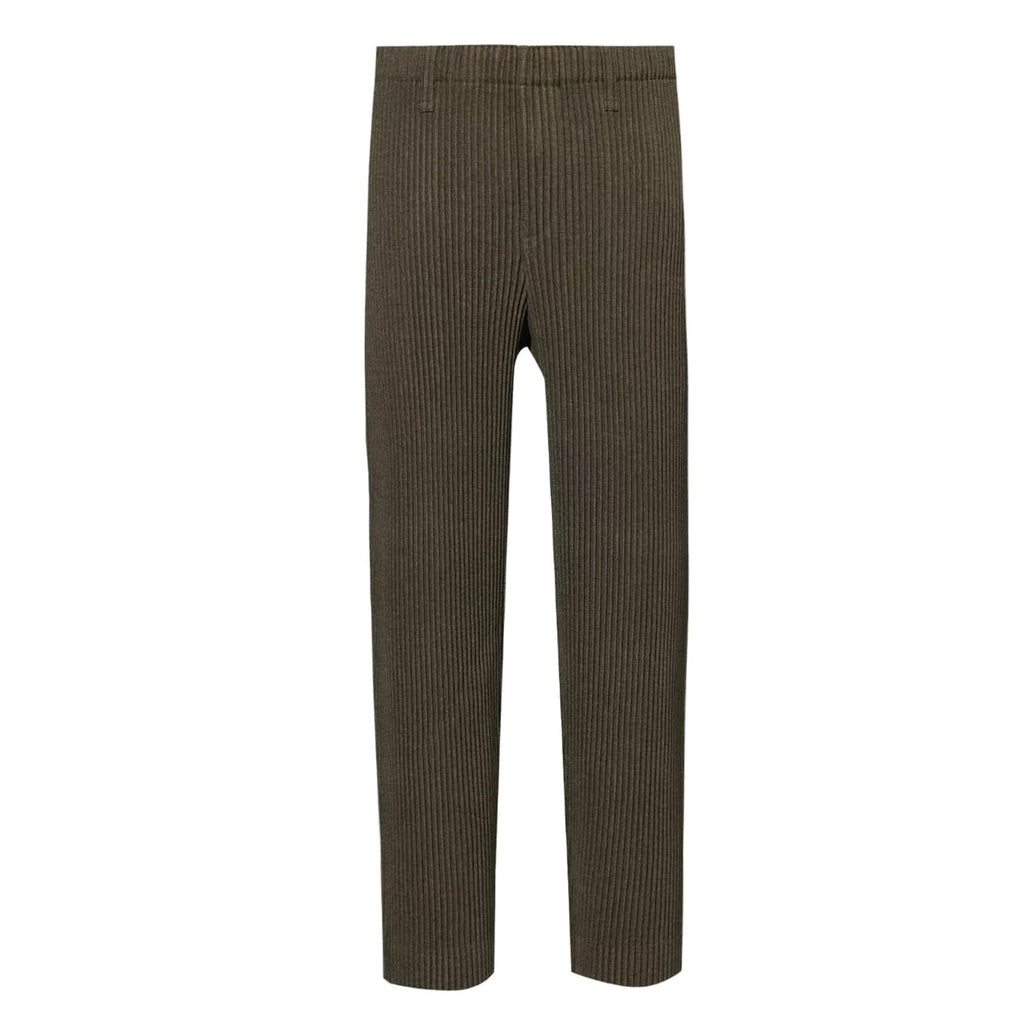 Homme Plisse Issey Miyakye Tapered Knitted Trousers