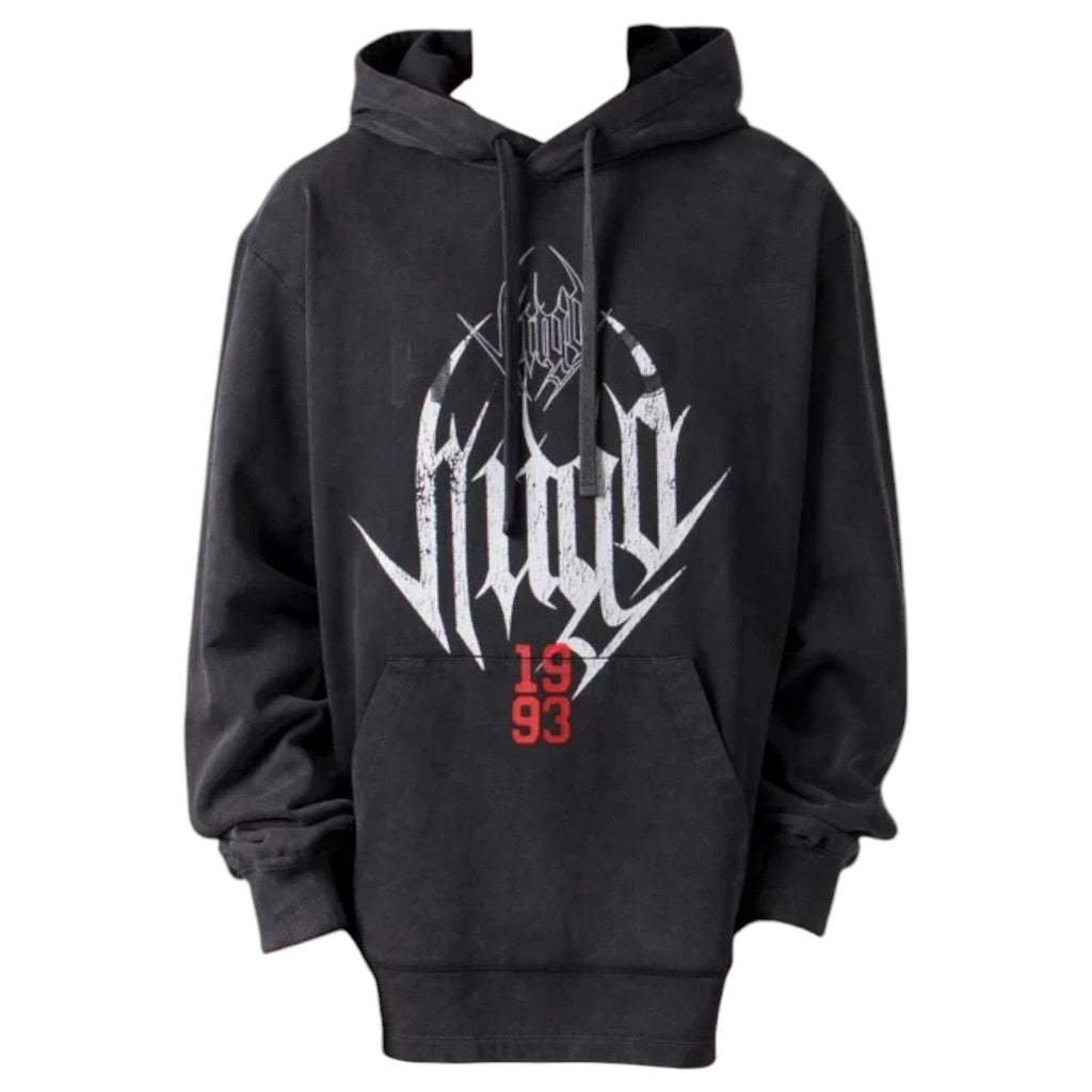 Hugo 1993 Dark Grey Pullover Hoodie