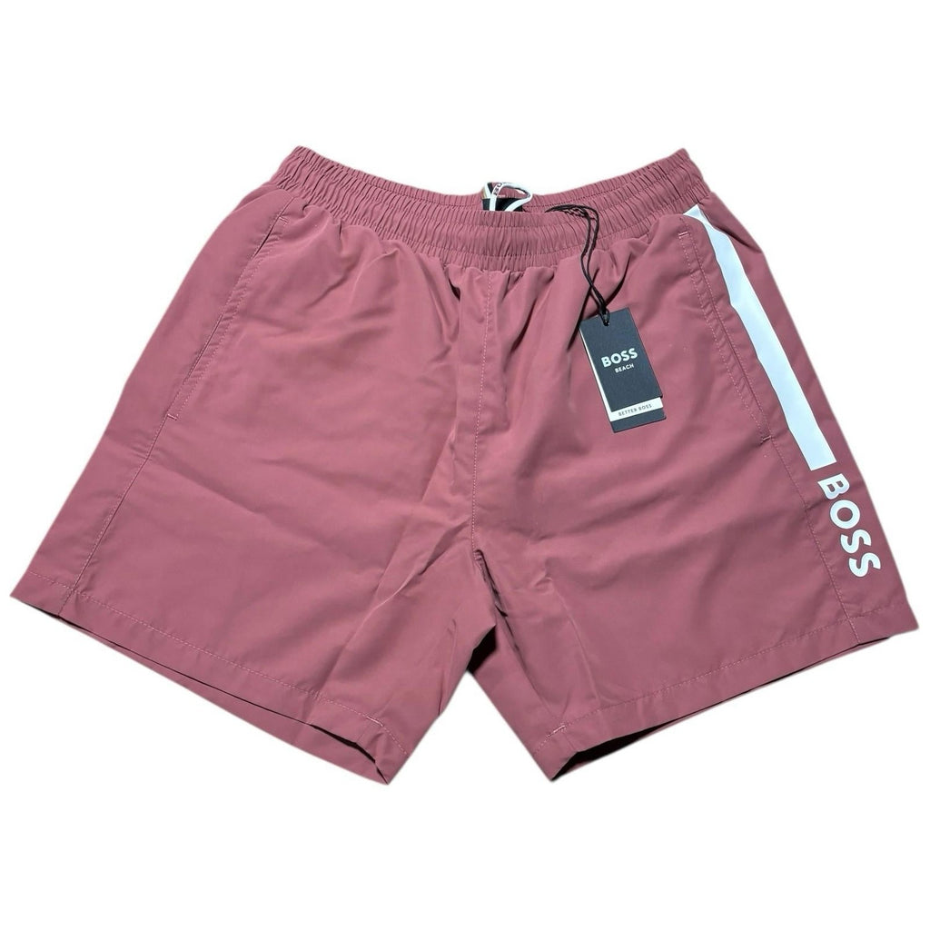 Hugo Boss Swim Shorts Red White