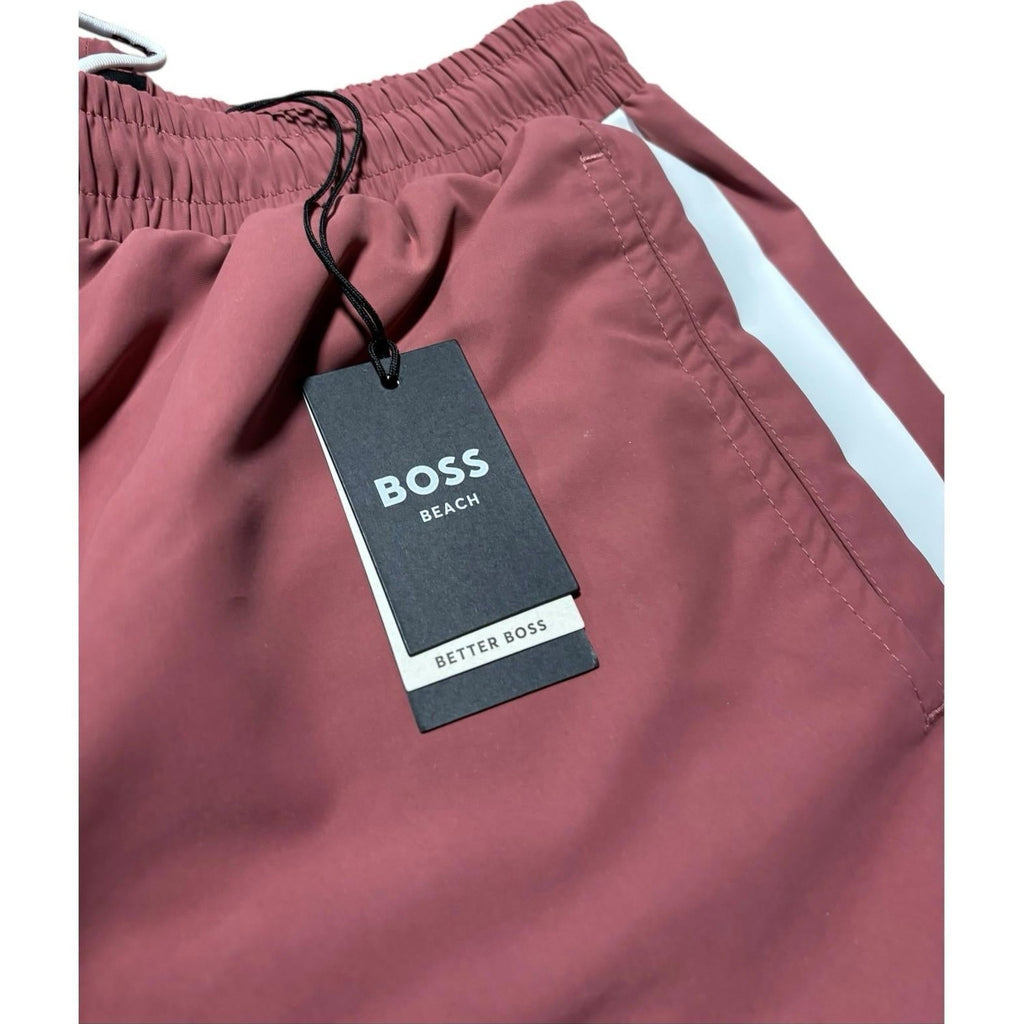Hugo Boss Swim Shorts Red White