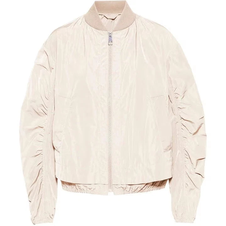 Hugo Boss Women's Beige Bomber Jacket