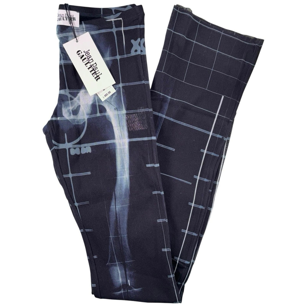 Jean Paul Gaultier Skeleton Print Trousers