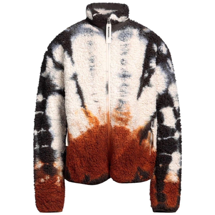 Jil Sander SANDER Plus Fleece Jacket Brown Multicolour