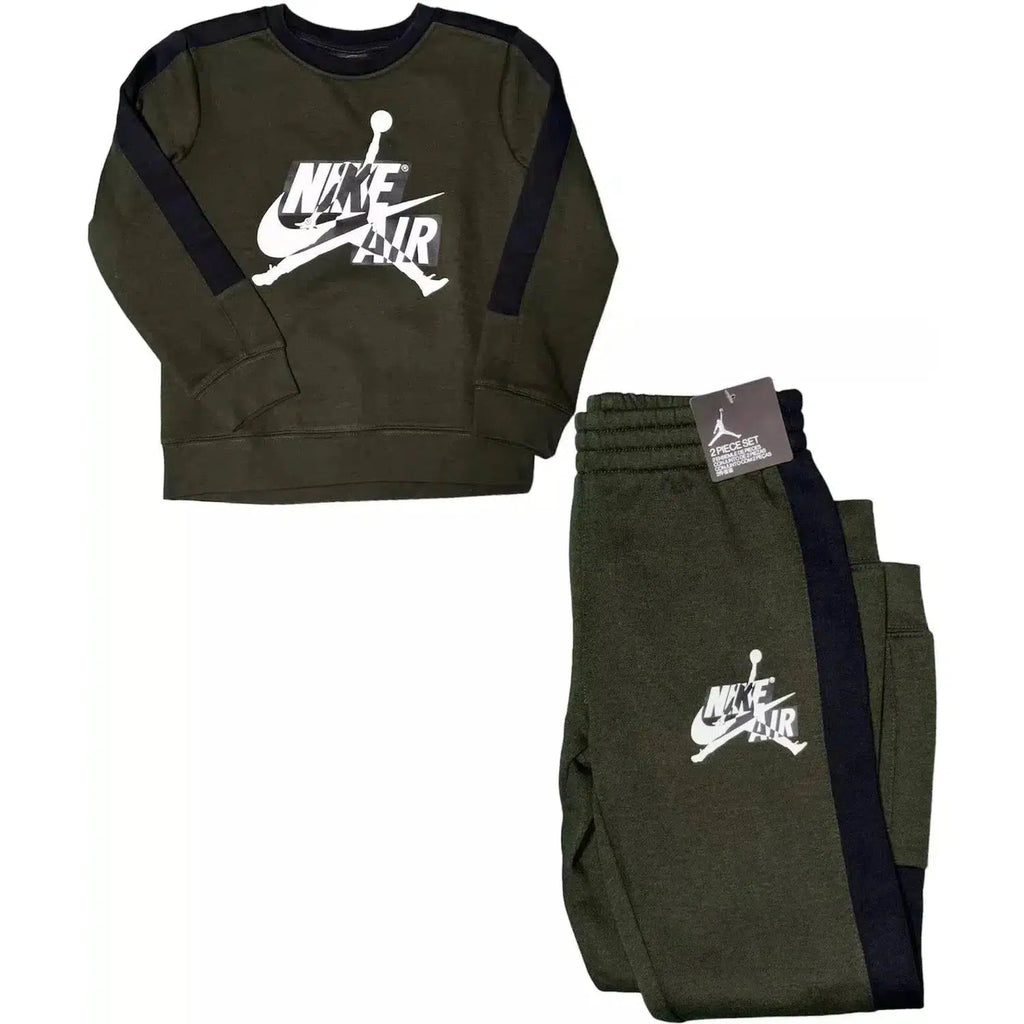 Jordan Jumpman Kids Khaki Tracksuit