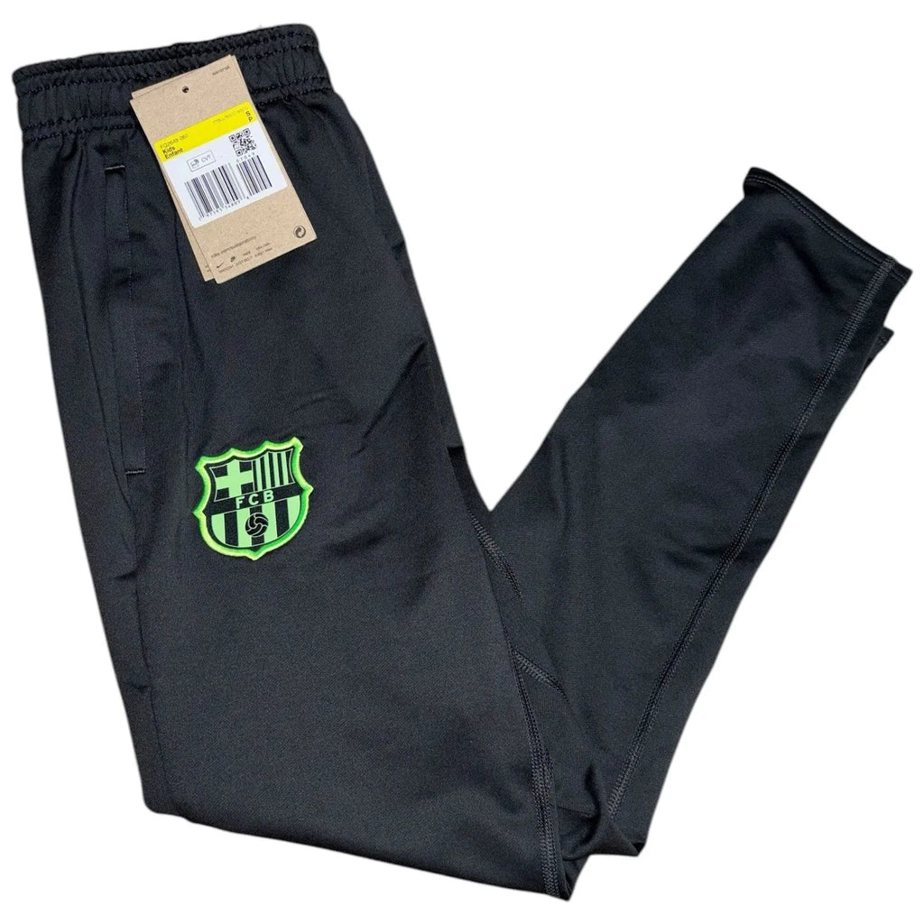 Kids Grey Barcelona Football Joggers