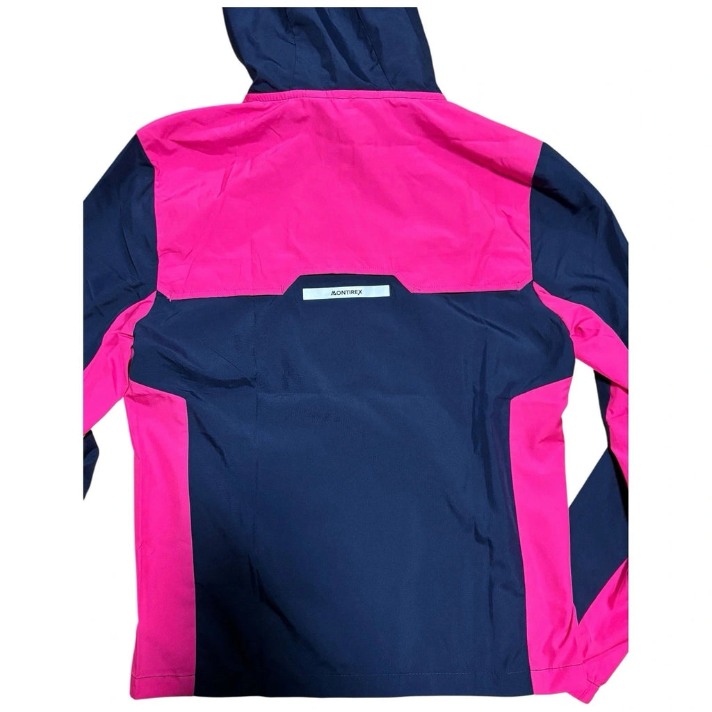 Kids Montirex Speed Windbreaker Jacket Blue Magenta