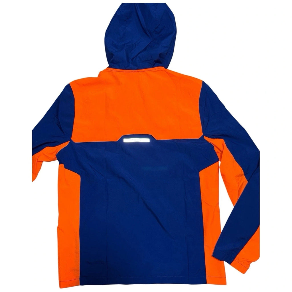 Kids Montirex Speed Windbreaker Jacket Blue Orange