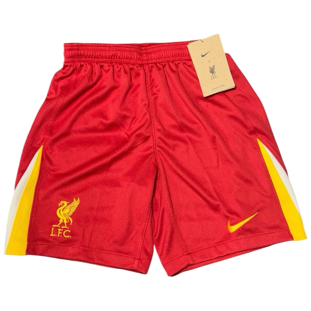 Kids Nike Liverpool Home Shorts 2024 2025 Stadium Red