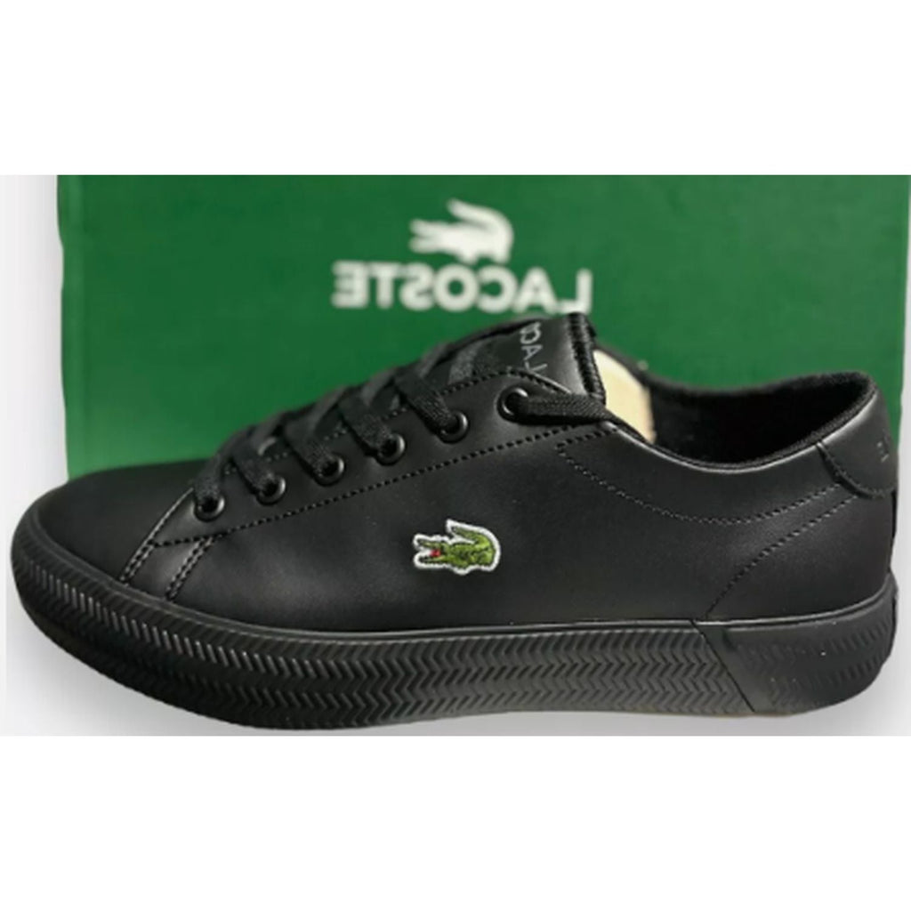 Lacoste Gripshot Black Junior Trainers