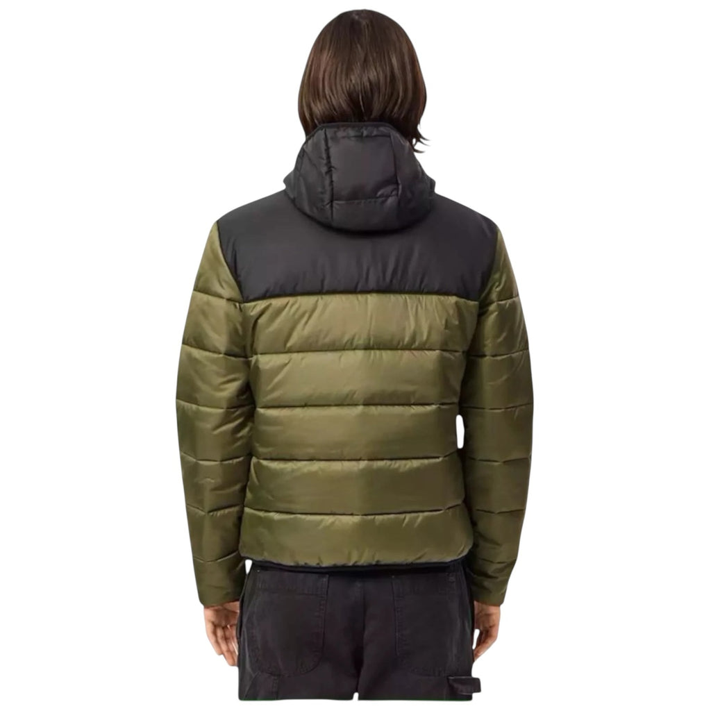 Lacoste Quilted Padded Jacket Green Olive
