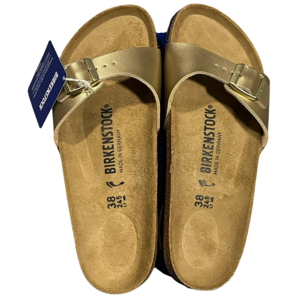Ladies Birkenstock Gizeh Gold Sandals