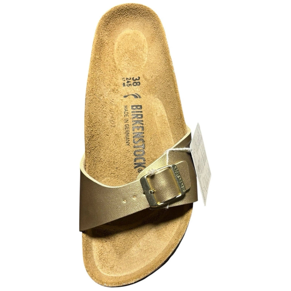 Ladies Birkenstock Gizeh Gold Sandals