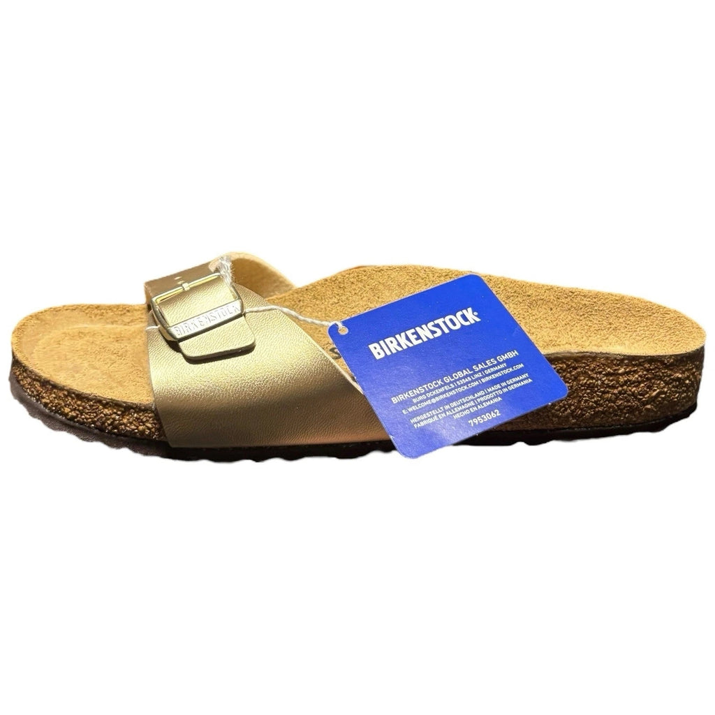 Ladies Birkenstock Gizeh Gold Sandals