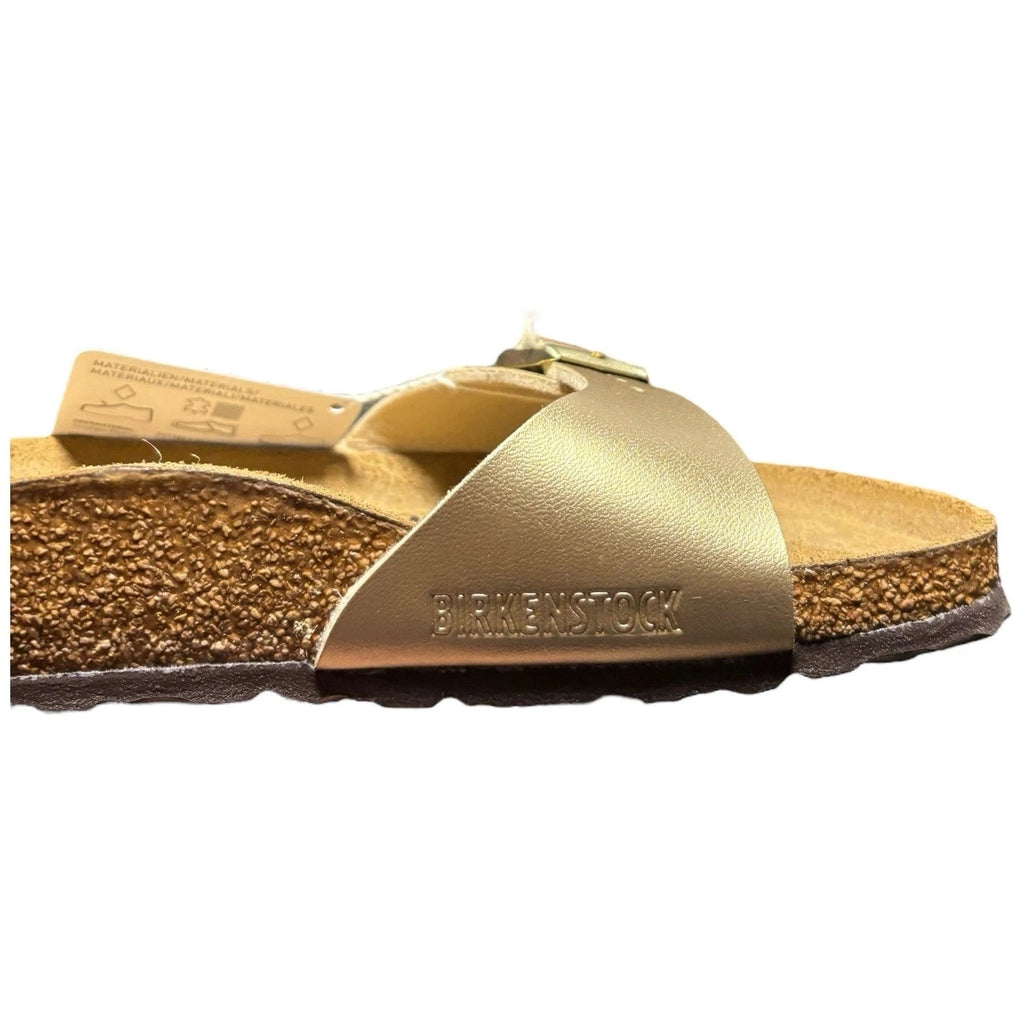 Ladies Birkenstock Gizeh Gold Sandals
