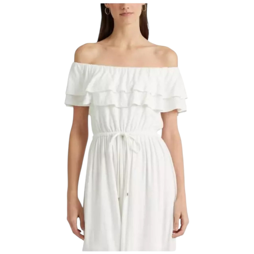 Lauren Ralph Lauren White Dress - Kezweden Calf Length