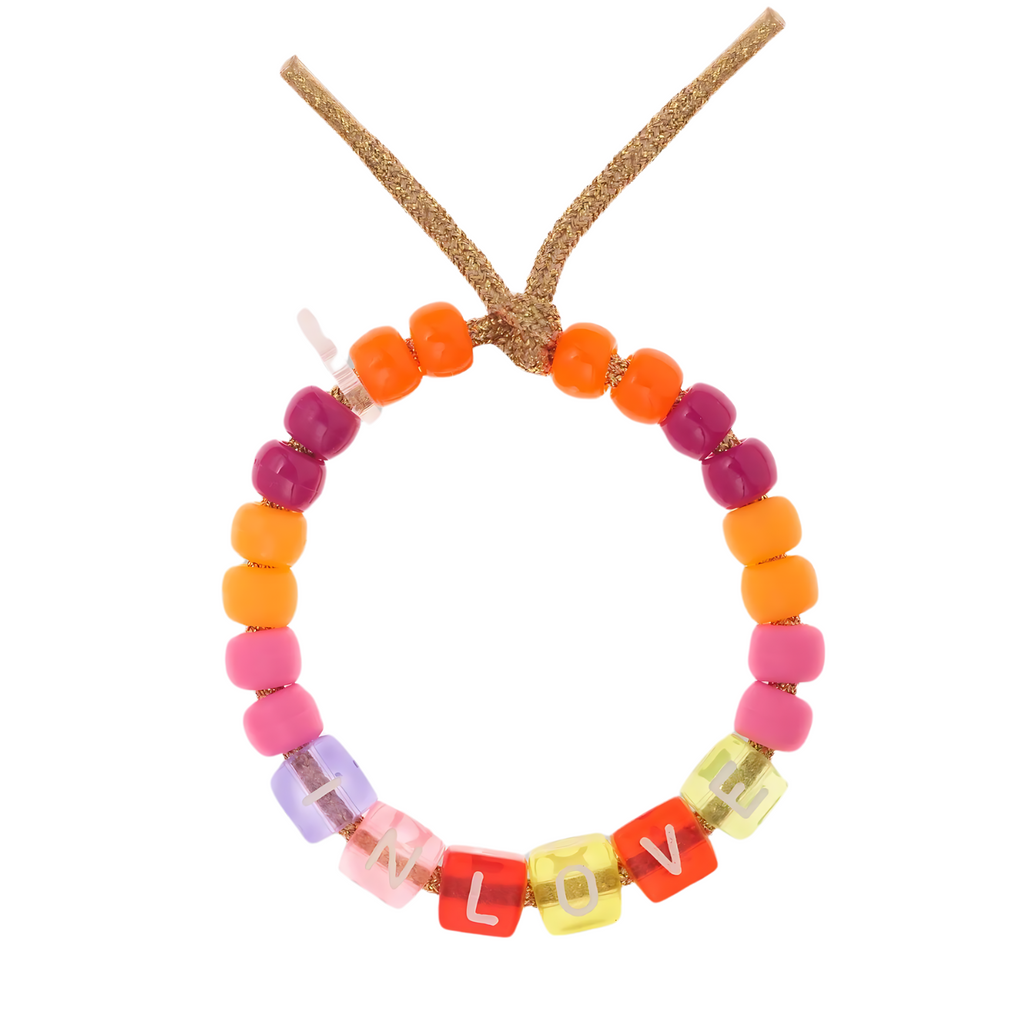 Lauren Rubinski Love Beads Beaded Braceleted 'In love' Multicolour