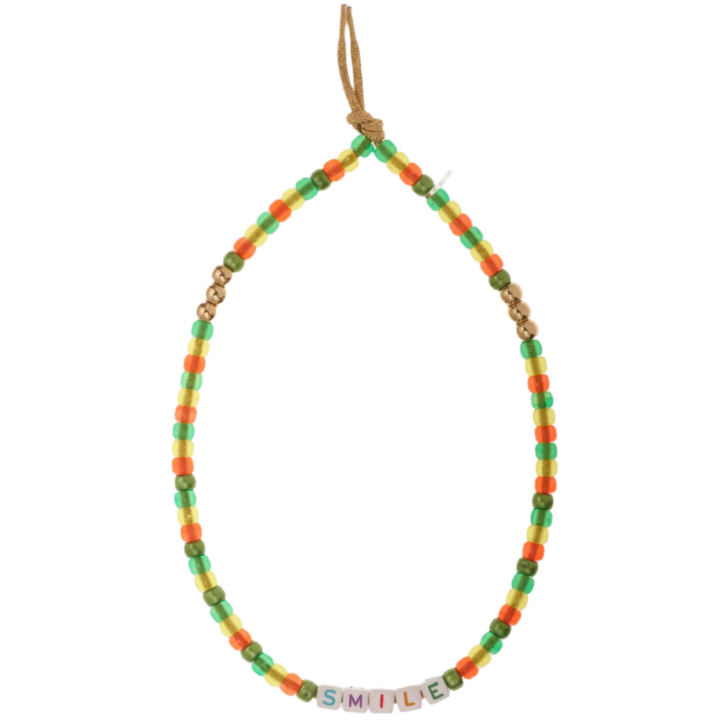 Lauren Rubinski Love Beads Smile Necklace