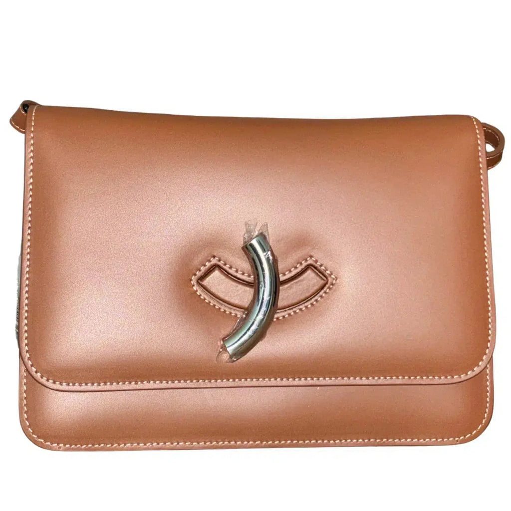 Little Liffner Brown Macaroni Cross Body Handbag