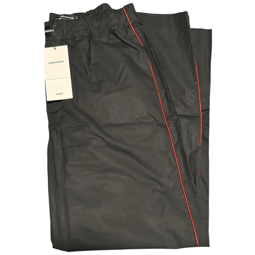 Magniberg Dolce Pants Black Red Pima Cotton