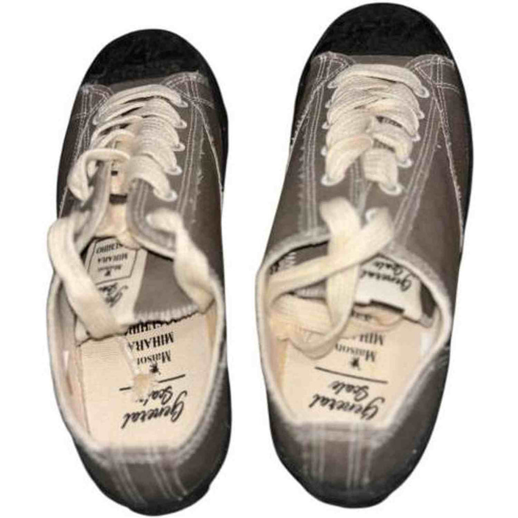 Maison Mihara Yasuhiro MMY Trainers - Grey Canvas Low Sneakers