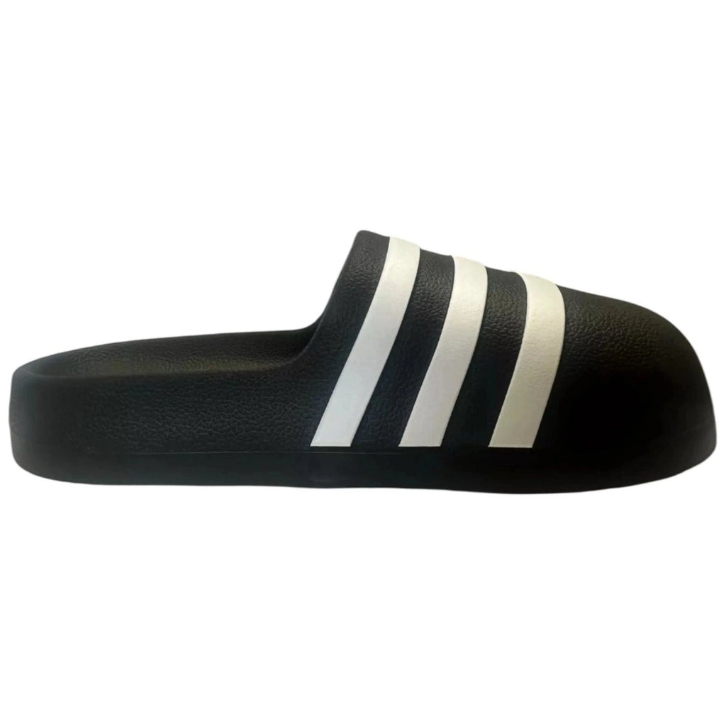 Men Black Adifom Adilette Slides