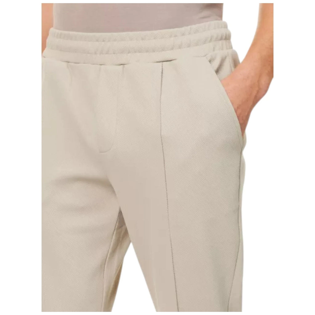 Men Grey Arne Twill Regular Fit Trousers