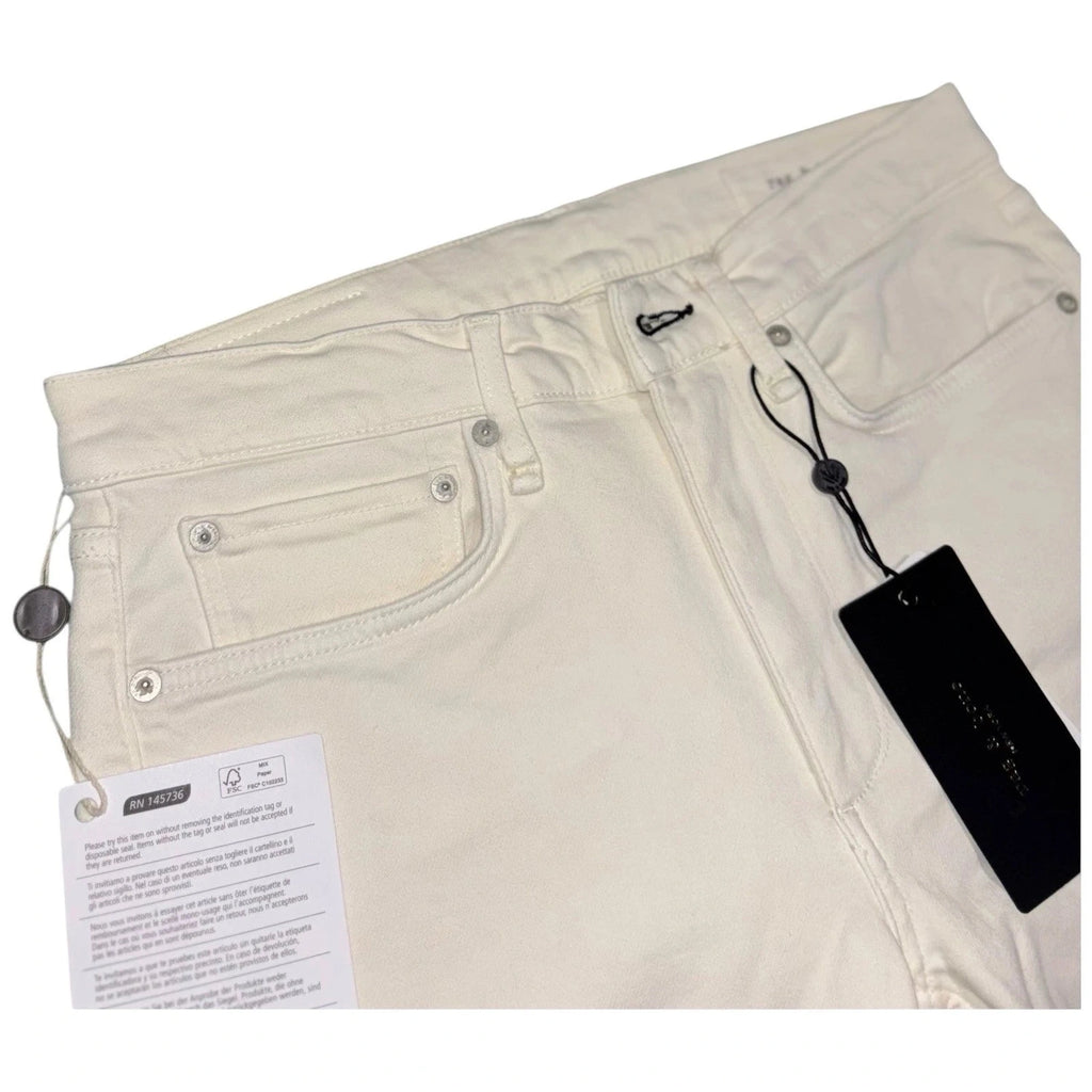 Men Ivory Slim Tapered Jeans