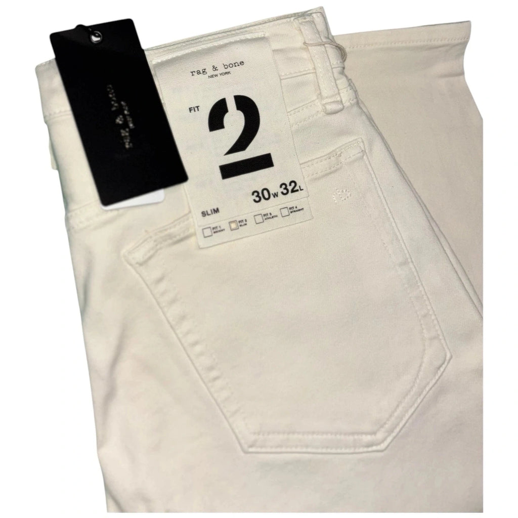 Men Ivory Slim Tapered Jeans