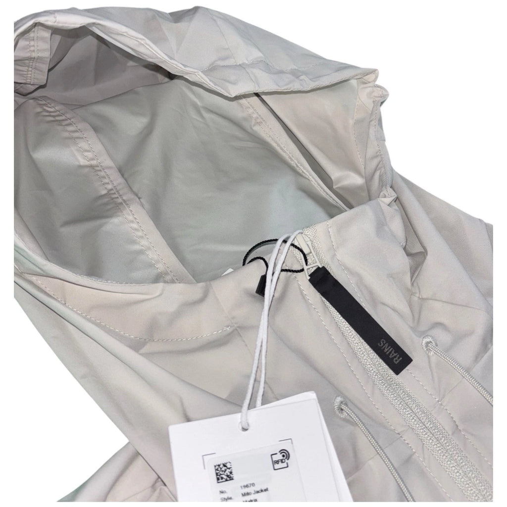 RAINS Lightweight Breathable Jacket Cream