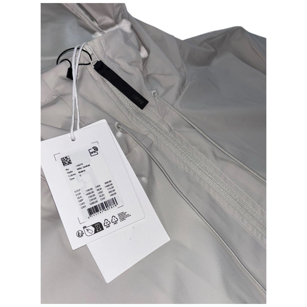 RAINS Lightweight Breathable Jacket Cream