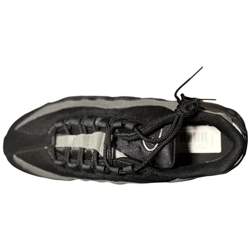Men Nike Air Max 95 Retro Logo Black Grey Volt Neon